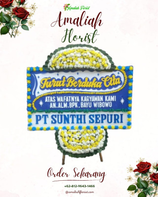 Papan Bunga Duka di Jempong Baru