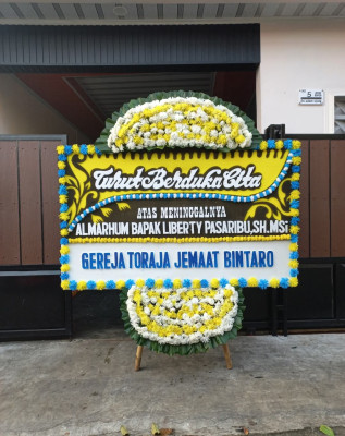 Papan Bunga Duka di Jempong Baru