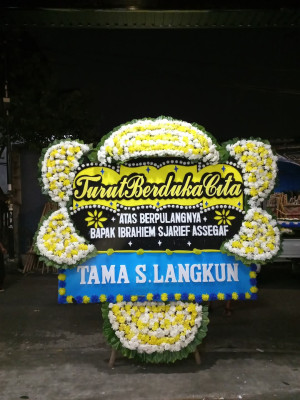 Papan Bunga Duka di Jempong Baru